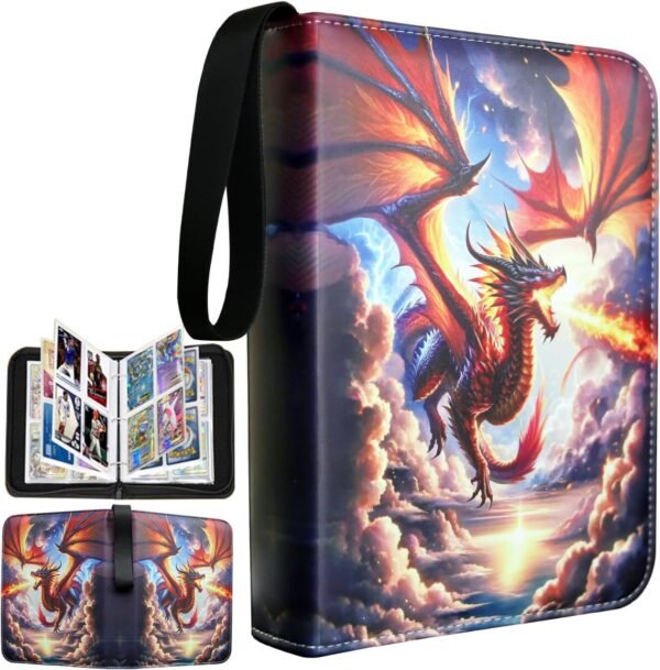 Fire Dragon Card Binder 400