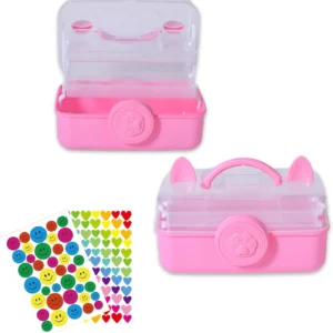 Pink Paws Storage Case