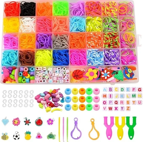 3000+ Colorful Loom Kit
