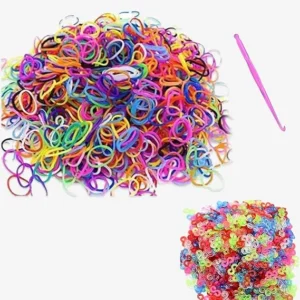 600+ Multi-Color Loom Bands Set